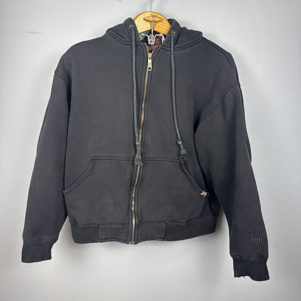 Dri Duck Hooded Jacket Black Medium